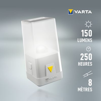 Lanterne de camping L10 3AA 150 Lumens VARTA
