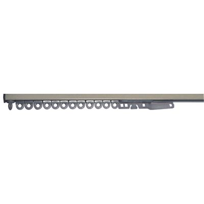 Profil en aluminium monté sans tirage 1.60 m Finition Argent - MOBOIS