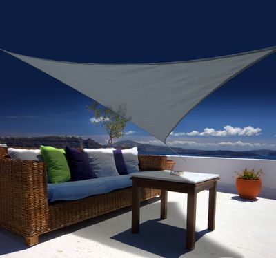 Voile d'ombrage triangulaire 360 cm JARDILINE