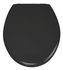Abattant de WC Prima noir mat WENKO