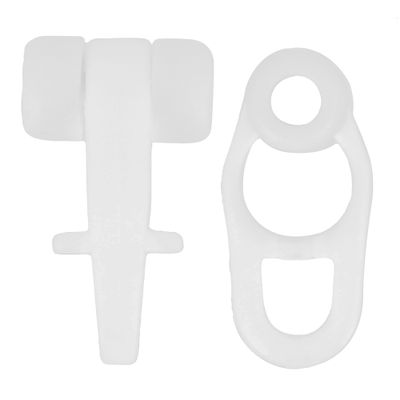 Glisseur pour rail express Finition Blanc par 25 - MOBOIS