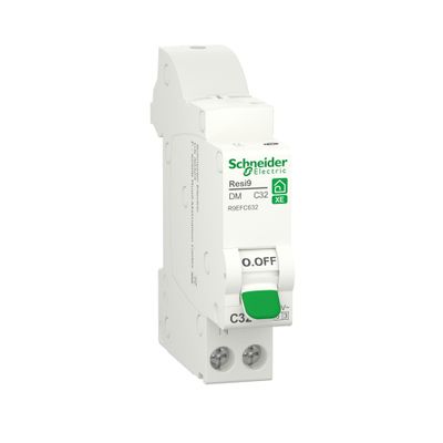 Disjoncteur 32A phase+neutre embrochable - Resi9 XE SCHNEIDER ELECTRIC