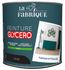 Peinture glycero Noir satin 0,5 L - LA FABRIQUE