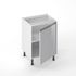 Porte pour meuble de cuisine Jade nuage 70 x 60 cm OFITRES