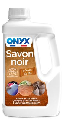Savon noir à l'huile de lin 1L ONYX