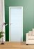 Bloc-porte fin de chantier postformé QUADRIZ H.204 x l.73 cm prépeint poussant droit - SMIS