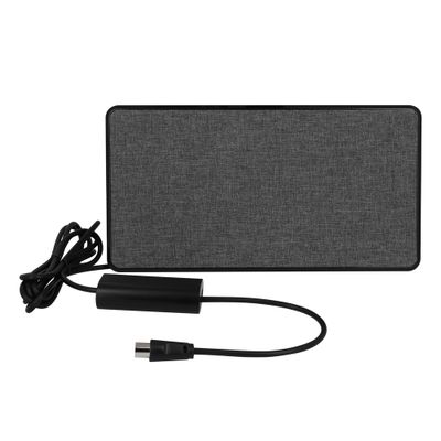 Antenne TV intérieure plate TNT HD tissu gris - SEDEA