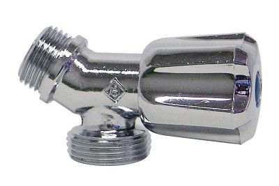 Robinet de machine à laver et lave-vaisselle à clapet mâle 15/21 - mâle 20/27 SOMATHERM