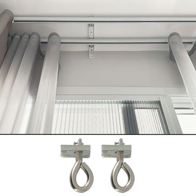 Arrêt de fin pour rail express Finition acier chromé - MOBOIS