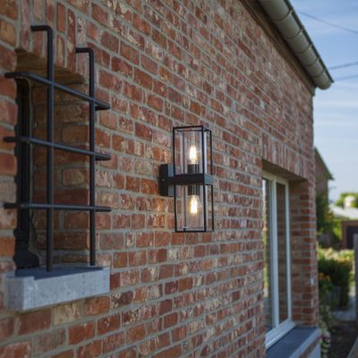 Applique extérieur E27 Flair noir IP44 40W - COREP