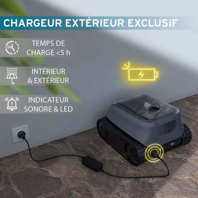 Robot nettoyeur piscine batterie lithium-ion OF4220iQ - ZODIAC
