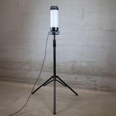Projecteur de chantier LED puissant 360° IP65 16 300 lumens blanc variable - TIBELEC