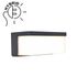 Applique extérieur solaire/filaire LED Zelna anthracite IP44 900 lumens blanc chaud - COREP