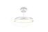 Ventilateur de plafond à pales rétractables LED + télécommande Blanc Ø106cm - Kasfjord REALITY