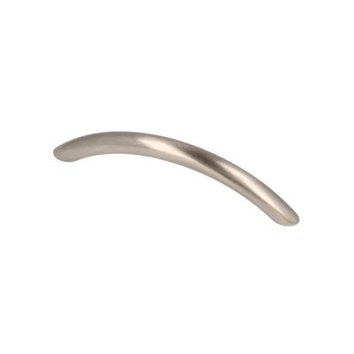 Poignée de meuble tirette nickel satiné entraxe 96 mm REI