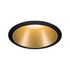 Spot LED encastrable salle de bain IP65 module remplaçable anti-éblouissement Noir/or - Cole PAULMANN