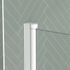 Pare-baignoire rabattable 120x70 cm profilé blanc verre transparent Essentiel - AURLANE