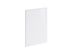 Porte pour meuble de cuisine Glossy blanc polaire brillant 56 x 60 cm OFITRES