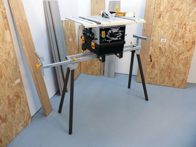 Support de scie onglet pliable longueur 1000 à 2500 mm PEUGEOT