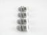 Roulettes grises pour portes de douche diamètre 26mm - AURLANE
