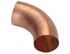 Coude cinté soudé cuivre diam.100 mm pour gouttière EDILIANS