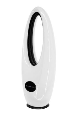 Ventilateur sur pied sans pale noir 72 cm 50 W
