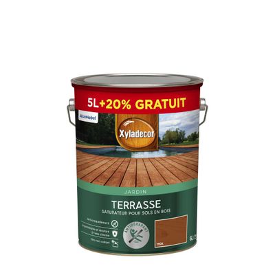 Saturateur teck 5 L + 20% gratuit - XYLADECOR