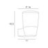 Applique extérieur E27 Riviera anthracite IP44 60W - COREP
