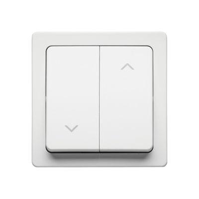 Interrupteur volet roulant en saillie Blok blanc - DEBFLEX