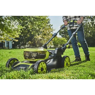 Tondeuse à batterie tractée 36 V 46 cm RY36LMXSP46A-160 - RYOBI
