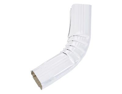 COUDE FRONTAL INTERIEUR ALU BLANC