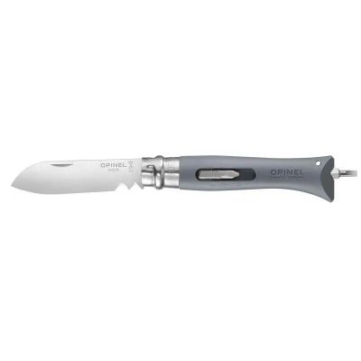 Couteau de poche bricolage gris multifonction - OPINEL
