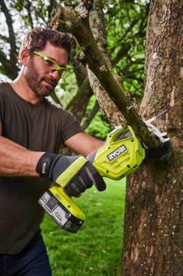 Elagueur à main à batterie 18 V guide 15 cm RY18PSA-0 RYOBI