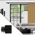 Embout déco bouchon en métal diam 28 mm Finition Noir mat par 2 - MOBOIS