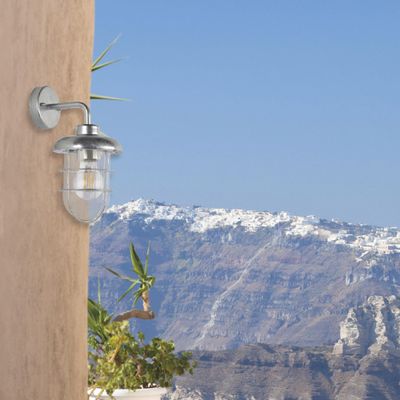 Applique extérieur E27 Farol acier IP44 40W - COREP