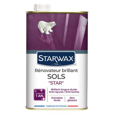 Rénovateur brillant Protection "Star" sols 1 l STARWAX