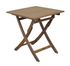 Table de jardin pliante SOPHIE acacia 70 x 70 cm - PROLOISIRS
