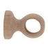 Support à oeil en bois diam 28 mm Finition Bois naturel - MOBOIS