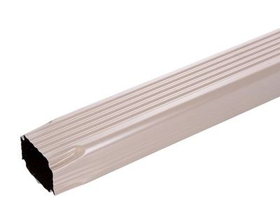 TUYAU DESCENTE 60X80 ALU BEIGE ROSE 2ML