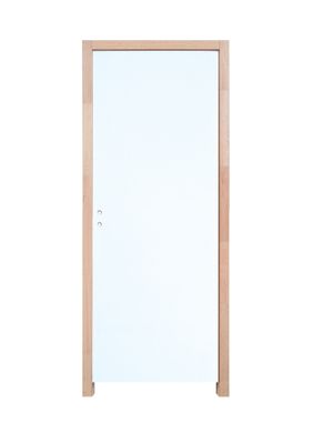 Bloc-porte palière prépeint coupe feu EI30 H.204 x l.93 cm poussant droit SMIS