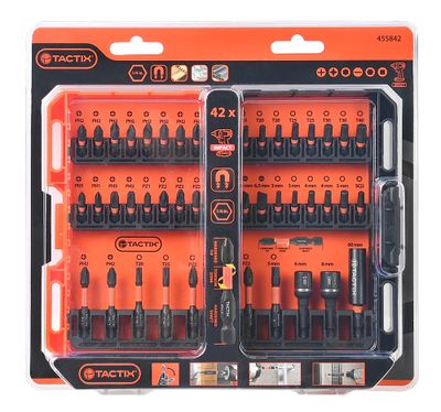 Coffret embouts impact 42 pièces