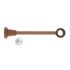 Support à oeil recoupable de 110 à 330 mm diam 28 mm Finition Chêne foncé - MOBOIS