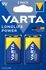 Piles alcalines 6LR61 Longlife power par 2 - VARTA
