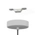 Suspension acier gris E27 40W Ø38 cm CONTRISA - EGLO
