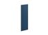 Porte pour colonne de cuisine Lotus bleu indigo mat 130 x 40 cm OFITRES