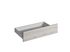Façade tiroir à cadre effet bois blanchi pour meuble de cuisine Quadro ANV-01 OAK 13,8 x 80 cm OFITRES
