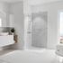 Panneau mural de douche 100x210 cm pierre gris clair DécoDesign Softtouch - SCHULTE