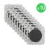 Interrupteurs va-et-vient ou poussoirs Odace 2025 noir par 10 - SCHNEIDER ELECTRIC