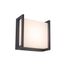 Applique extérieur LED Qubo gris IP54 800 lumens blanc chaud - COREP