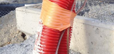 Ruban adhésif de bâtiment orange 33 m x 50 mm - BARNIER